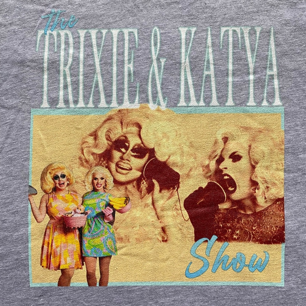 Trixie & Katya graphic tshirt drag queens